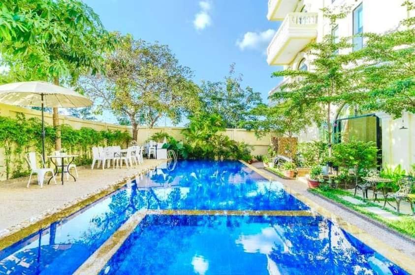 Hang Meas Boutique Hotel Kampot Kültér fotó